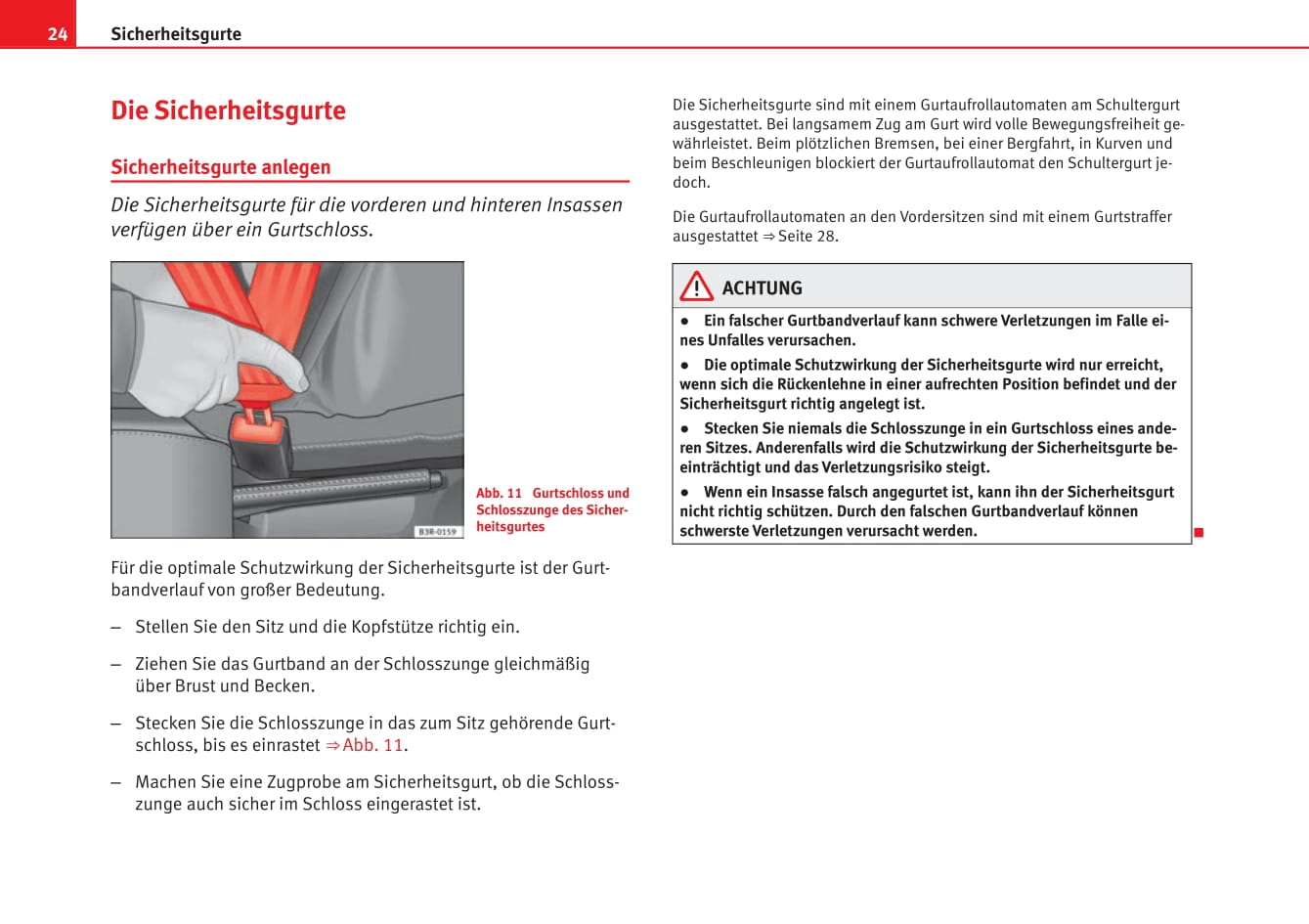 2012-2013 Seat Exeo Owner's Manual | German