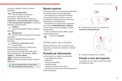 2020-2022 Citroën C3 Gebruikershandleiding | Spaans