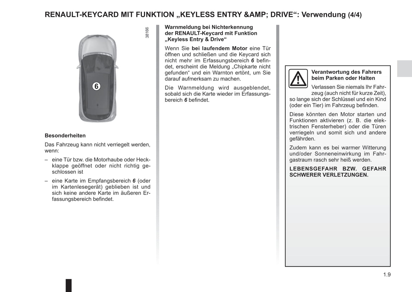 2015-2017 Renault Captur Owner's Manual | German