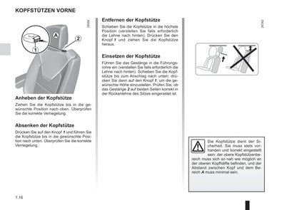 2015-2017 Renault Captur Owner's Manual | German