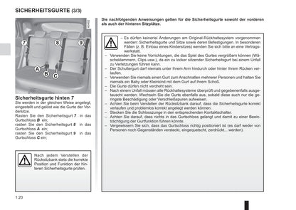 2015-2017 Renault Captur Owner's Manual | German