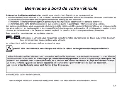 2020-2021 Renault Master Owner's Manual | French