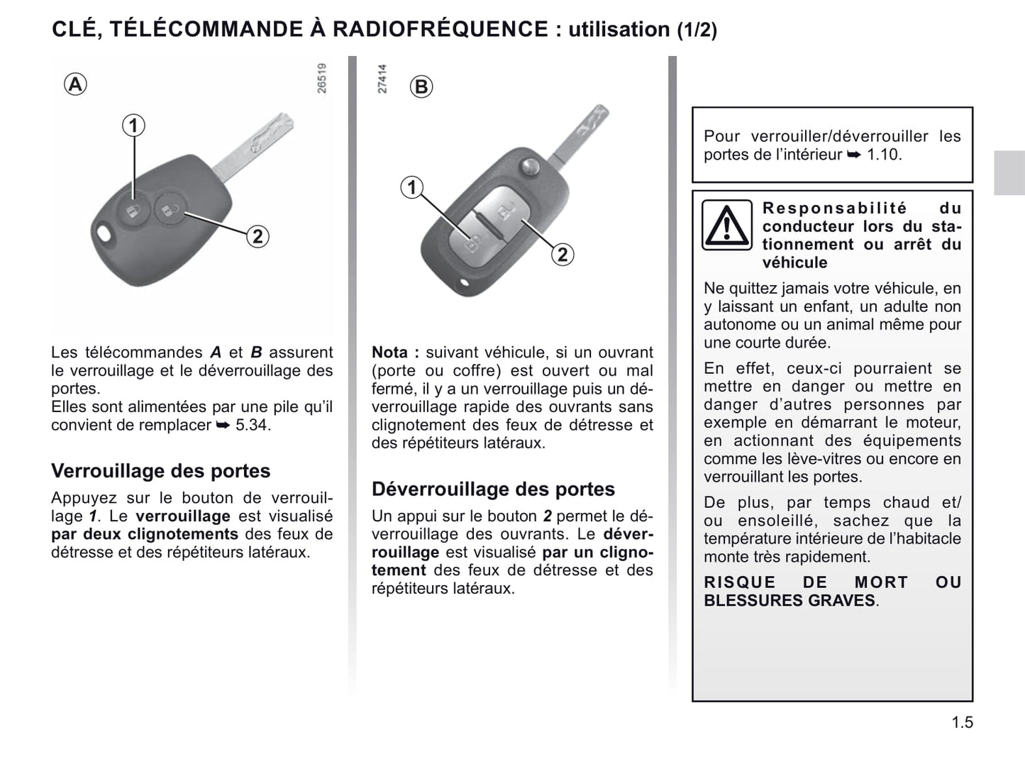 2020-2021 Renault Master Owner's Manual | French