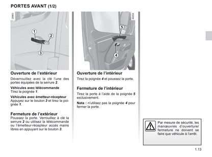 2020-2021 Renault Master Owner's Manual | French