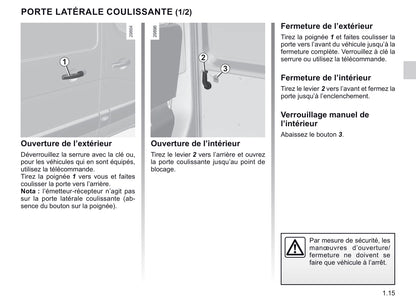 2020-2021 Renault Master Owner's Manual | French