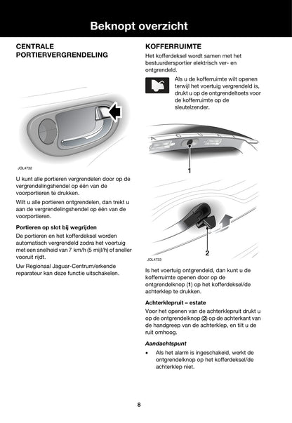 2006-2007 Jaguar X-Type Gebruikershandleiding | Nederlands