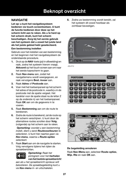 2006-2007 Jaguar X-Type Gebruikershandleiding | Nederlands