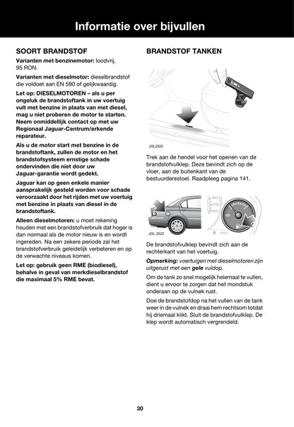 2006-2007 Jaguar X-Type Gebruikershandleiding | Nederlands