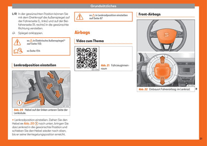 2017-2020 Seat Arona Bedienungsanleitung | Deutsch