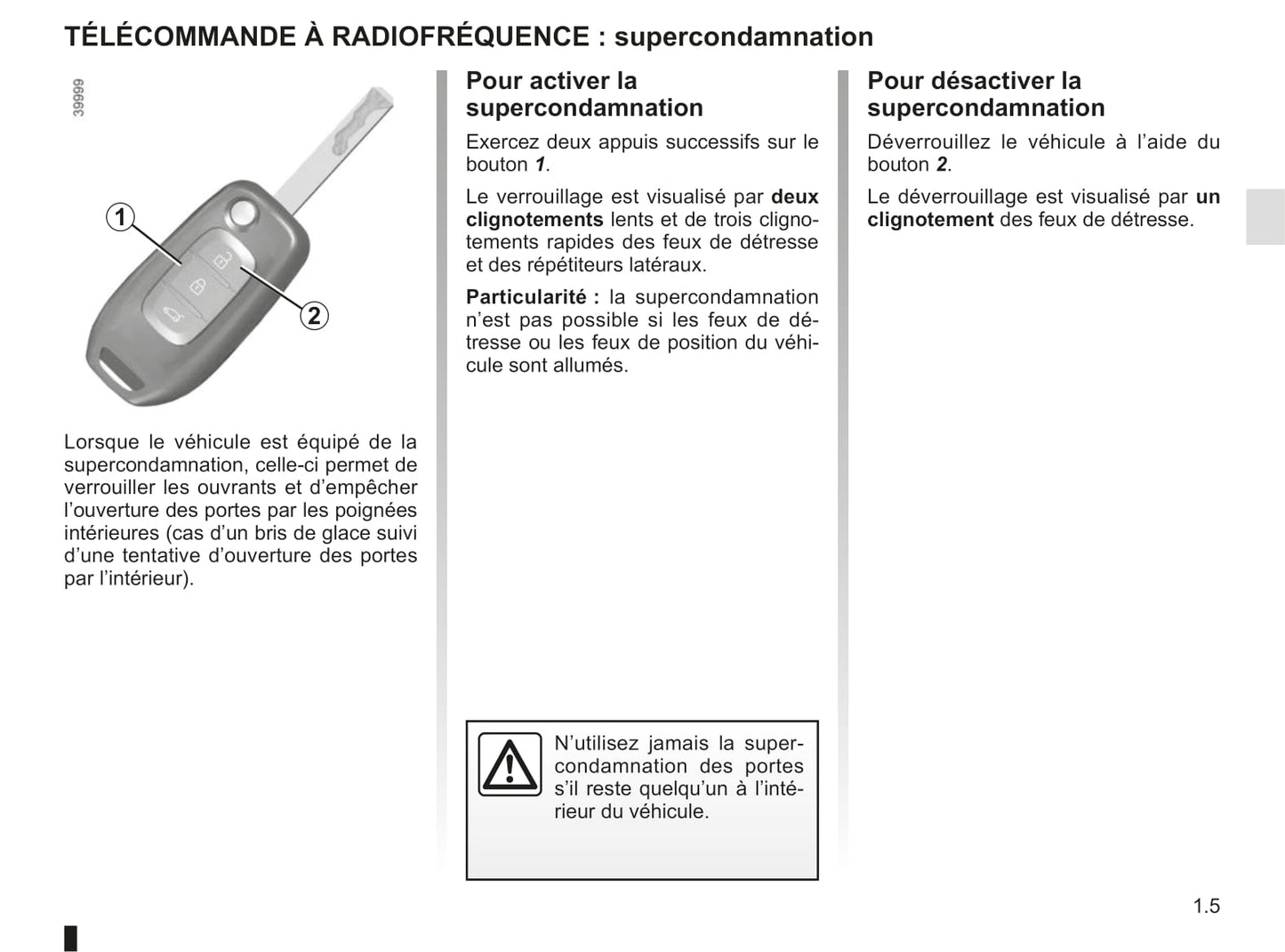 2018 Renault Kadjar Owner's Manual | French