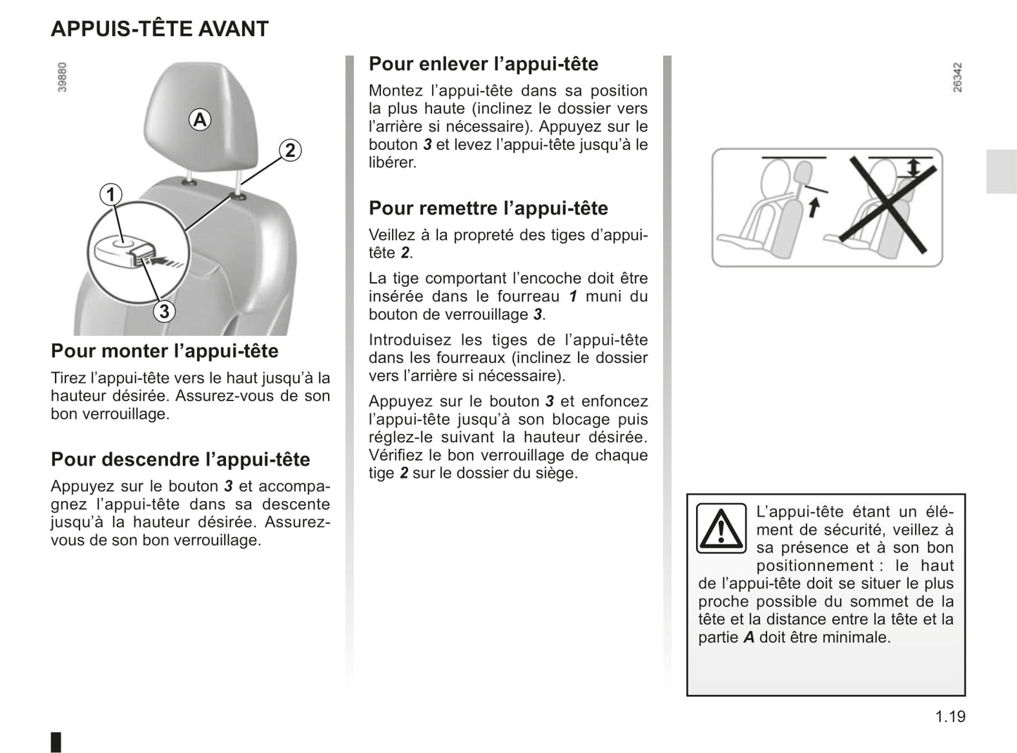 2018 Renault Kadjar Owner's Manual | French