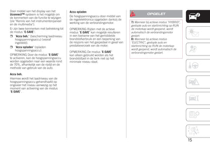 2020-2021 Jeep Compass 4xe Owner's Manual | Dutch