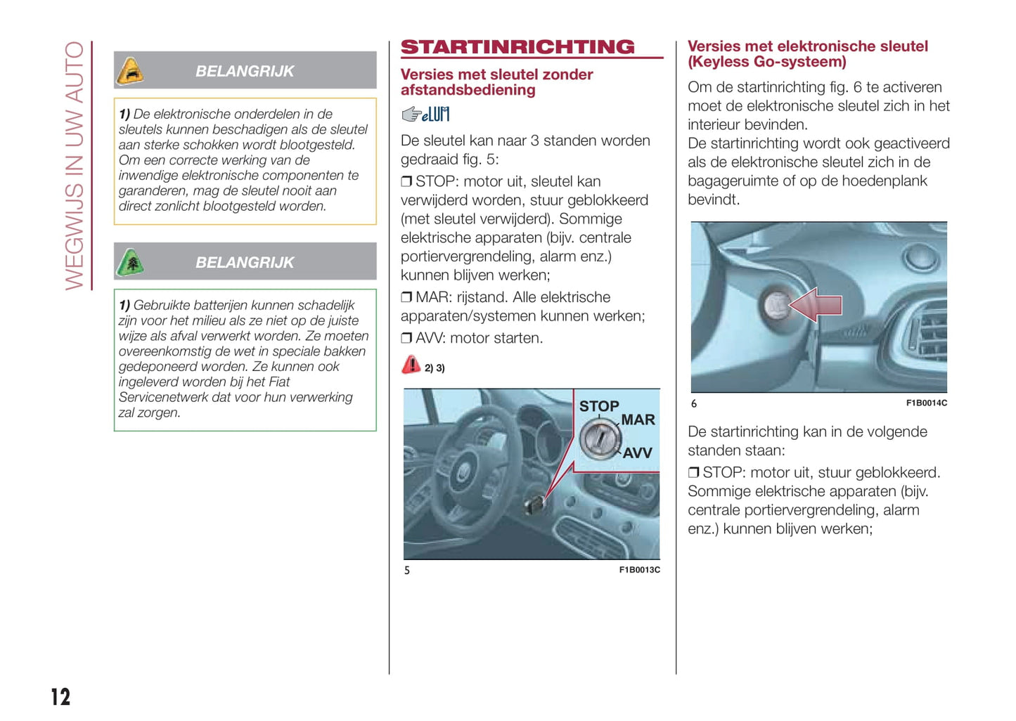 2015-2016 Fiat 500X Gebruikershandleiding | Nederlands