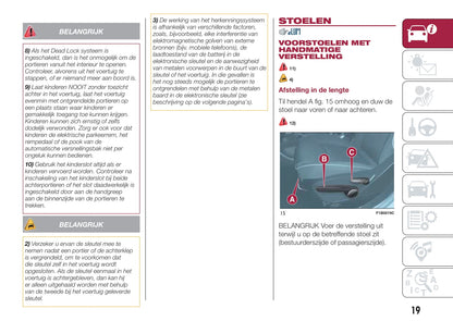 2015-2016 Fiat 500X Gebruikershandleiding | Nederlands