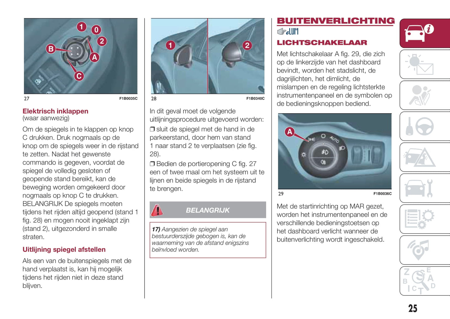 2015-2016 Fiat 500X Gebruikershandleiding | Nederlands