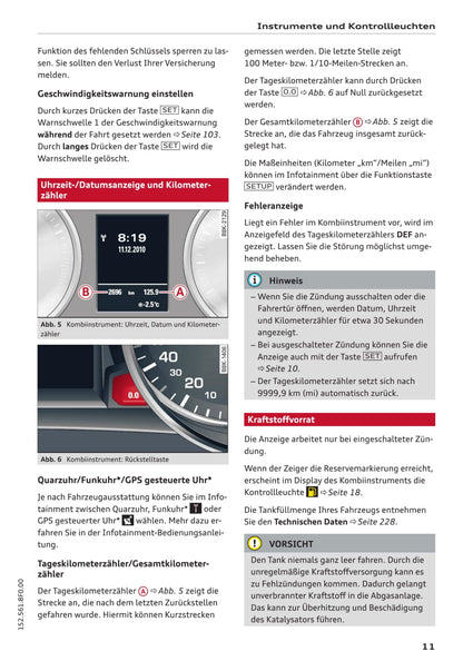 2011-2017 Audi A5 Cabriolet/S5 Cabriolet Owner's Manual | German