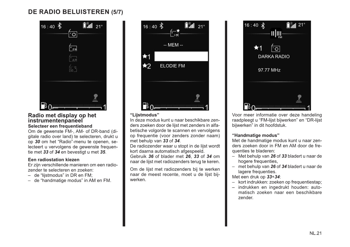 Renault Radio Connect R&Go Handleiding 2022