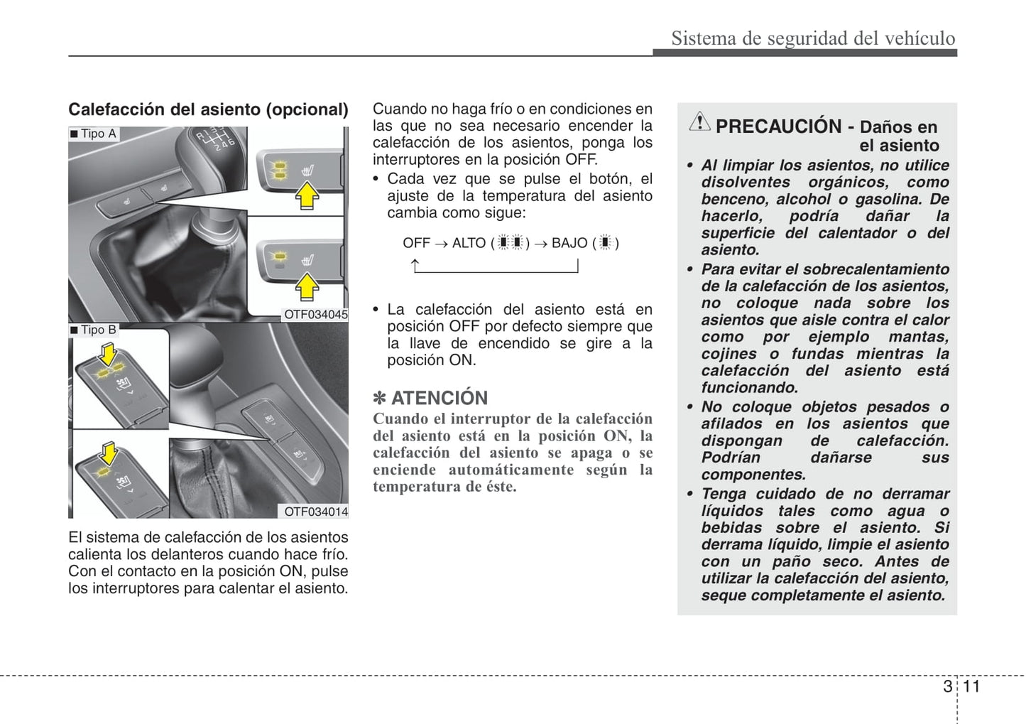 2013-2014 Kia Optima Owner's Manual | Spanish