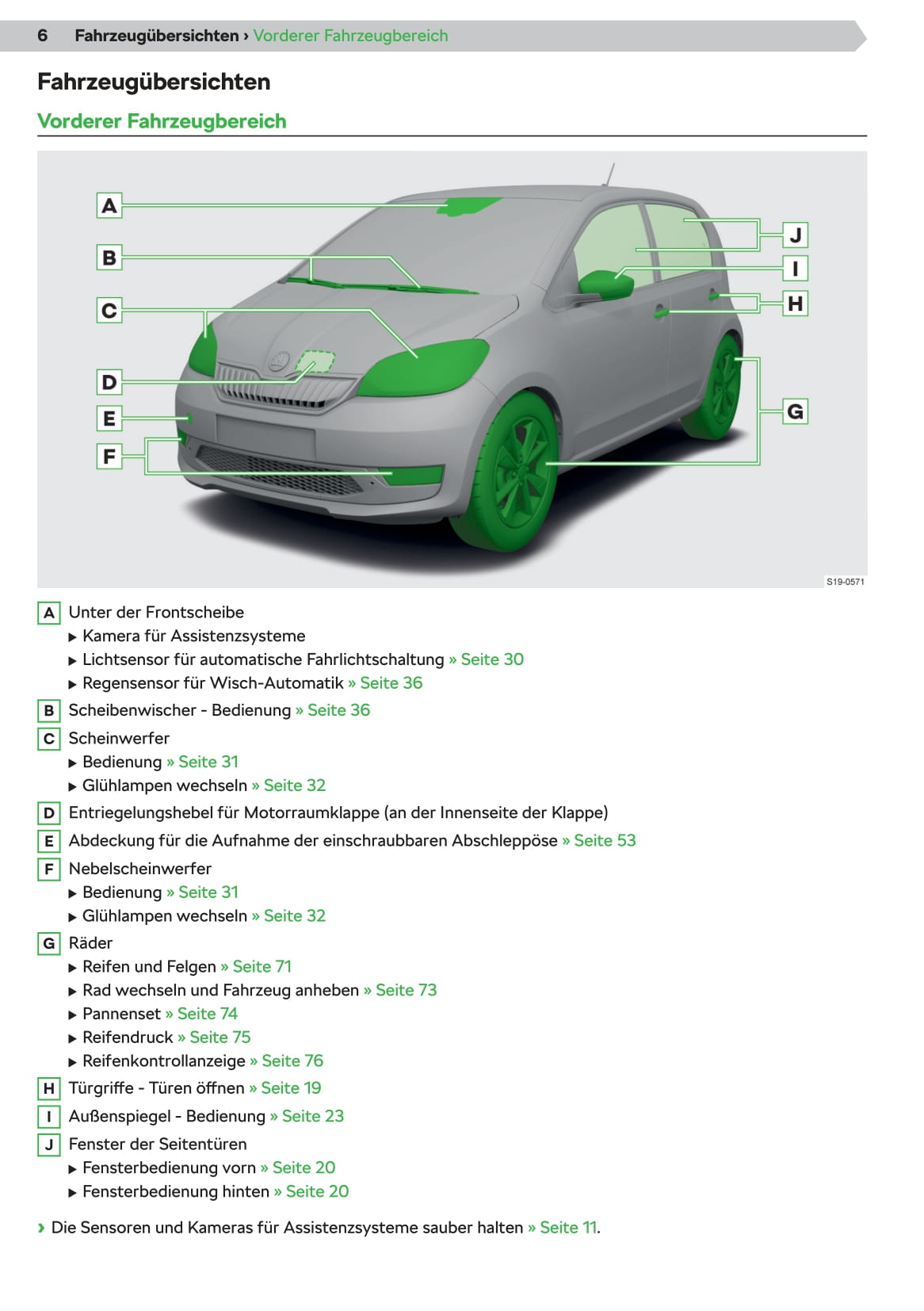 2019-2020 Skoda Citigo Bedienungsanleitung | Deutsch