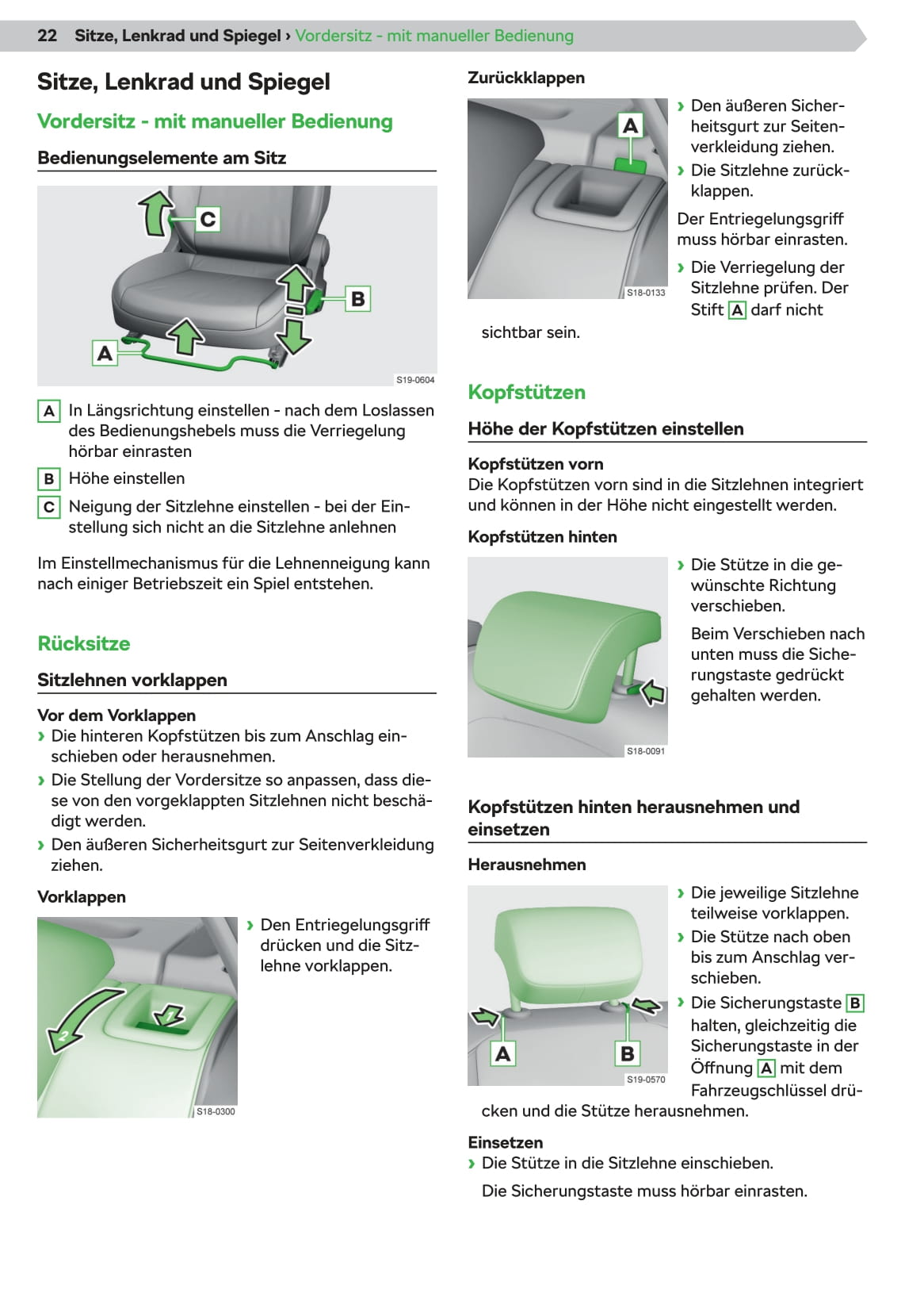 2019-2020 Skoda Citigo Bedienungsanleitung | Deutsch