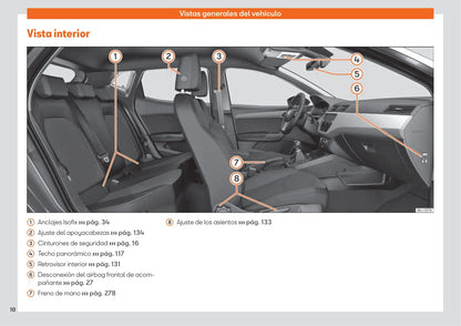 2019-2020 Seat Ibiza Owner's Manual | Spanish