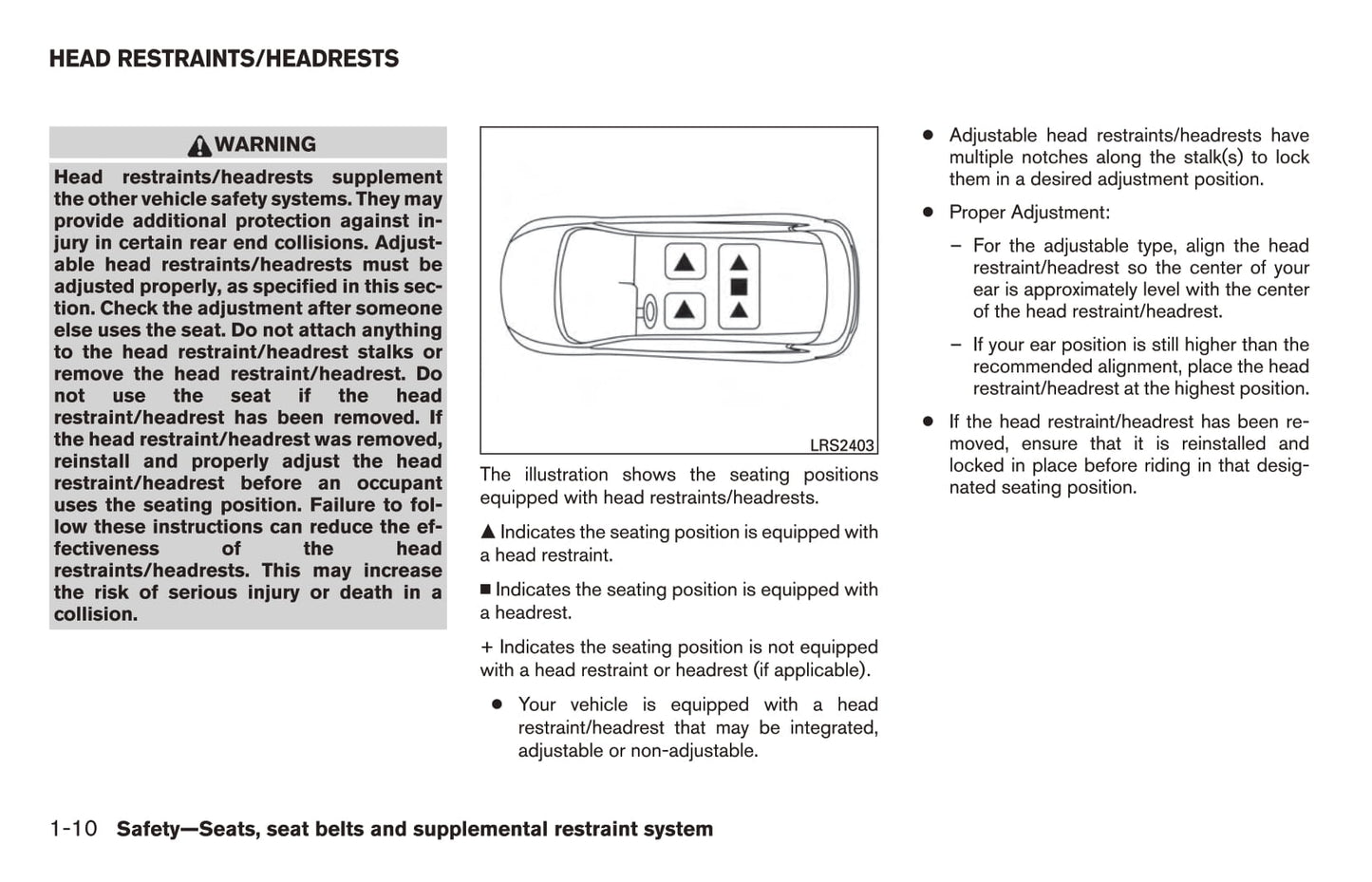 2017 Nissan Murano Owner's Manual | English