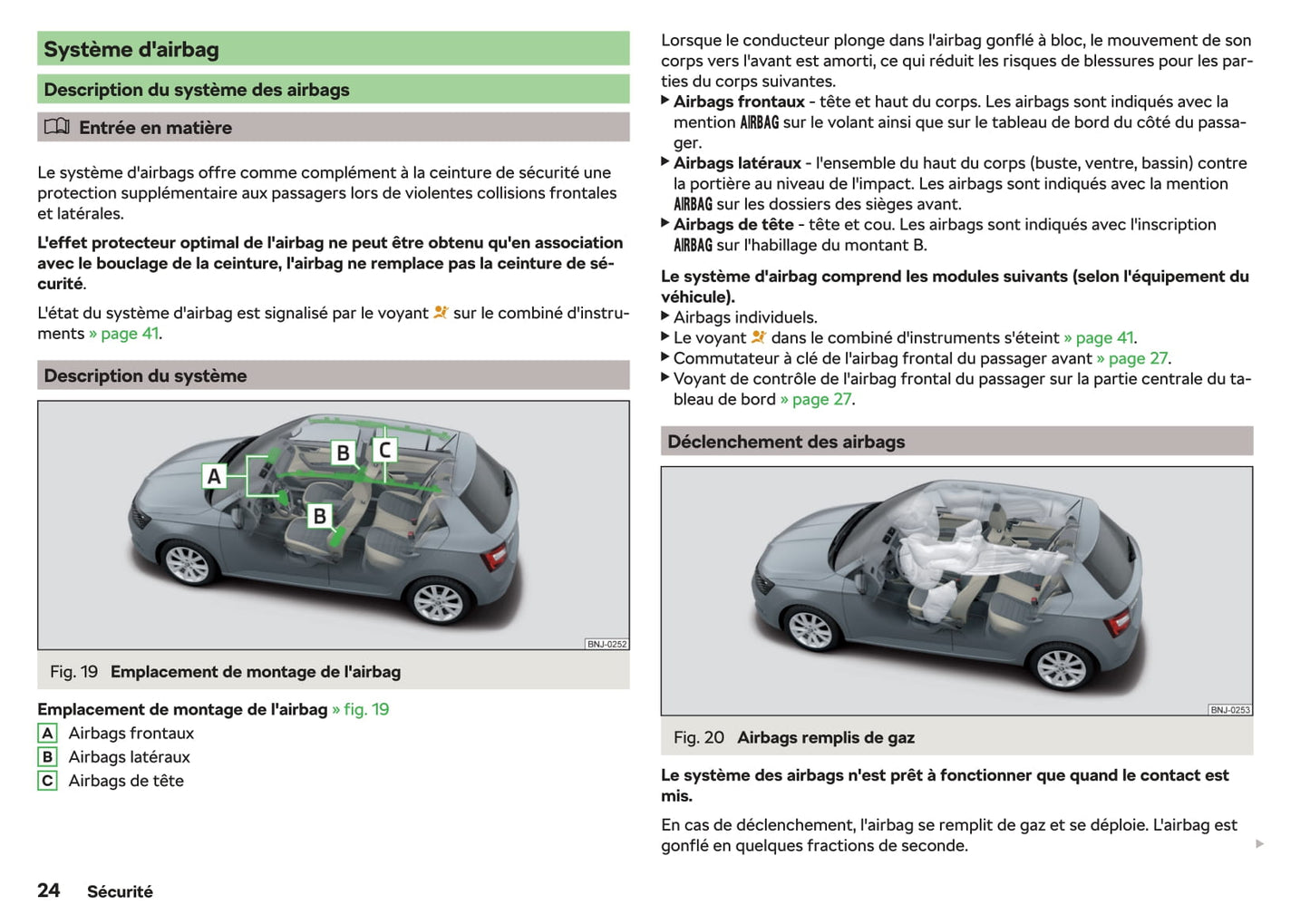 2017-2018 Skoda Fabia Gebruikershandleiding | Frans