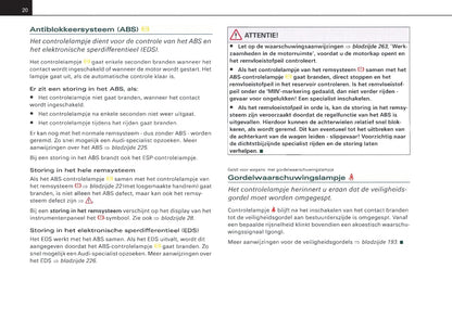 2004-2007 Audi A4 Owner's Manual | Dutch