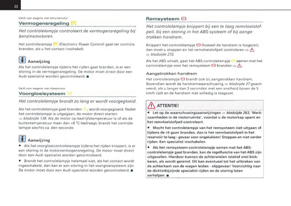 2004-2007 Audi A4 Owner's Manual | Dutch