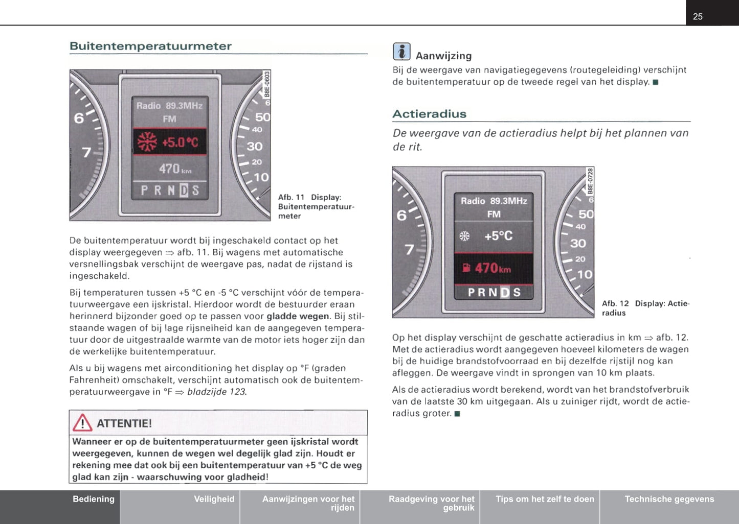 2004-2007 Audi A4 Owner's Manual | Dutch