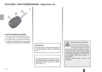 2012-2013 Renault Kangoo Z.E. Owner's Manual | German