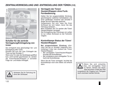 2012-2013 Renault Kangoo Z.E. Owner's Manual | German