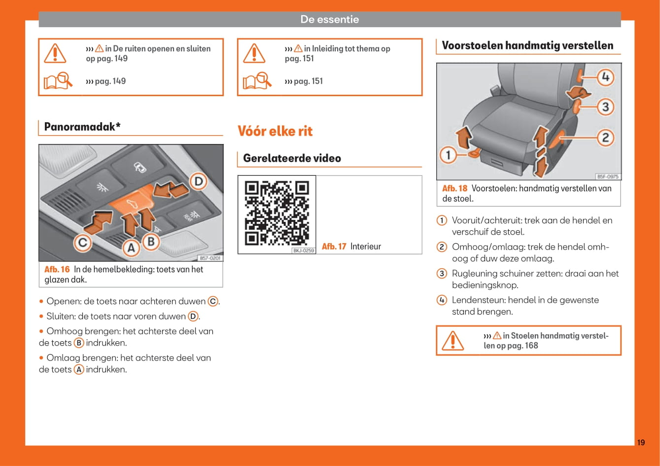 2018-2019 Seat Ateca Owner's Manual | Dutch