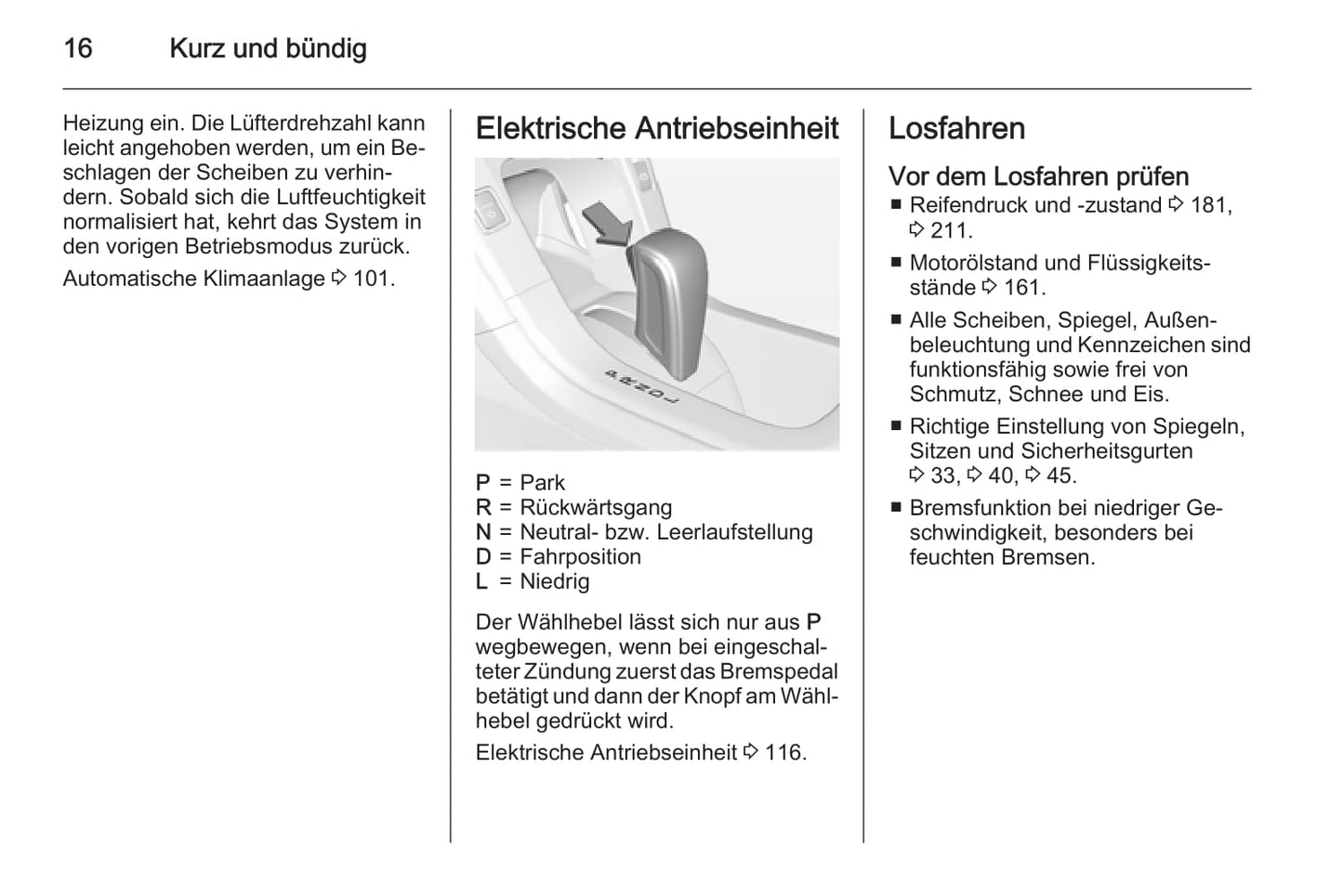 2014-2017 Opel Ampera Gebruikershandleiding | Duits