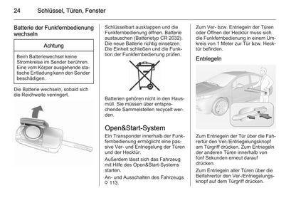 2014-2017 Opel Ampera Gebruikershandleiding | Duits