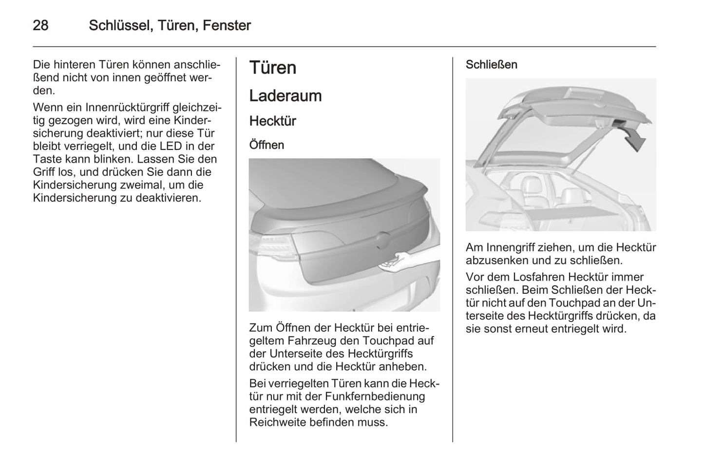 2014-2017 Opel Ampera Gebruikershandleiding | Duits