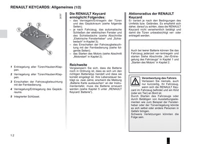 2012-2013 Renault Koleos Owner's Manual | German