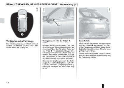 2012-2013 Renault Koleos Owner's Manual | German