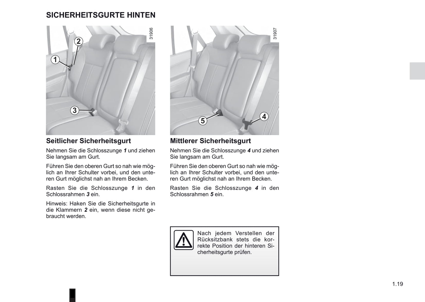 2012-2013 Renault Koleos Owner's Manual | German