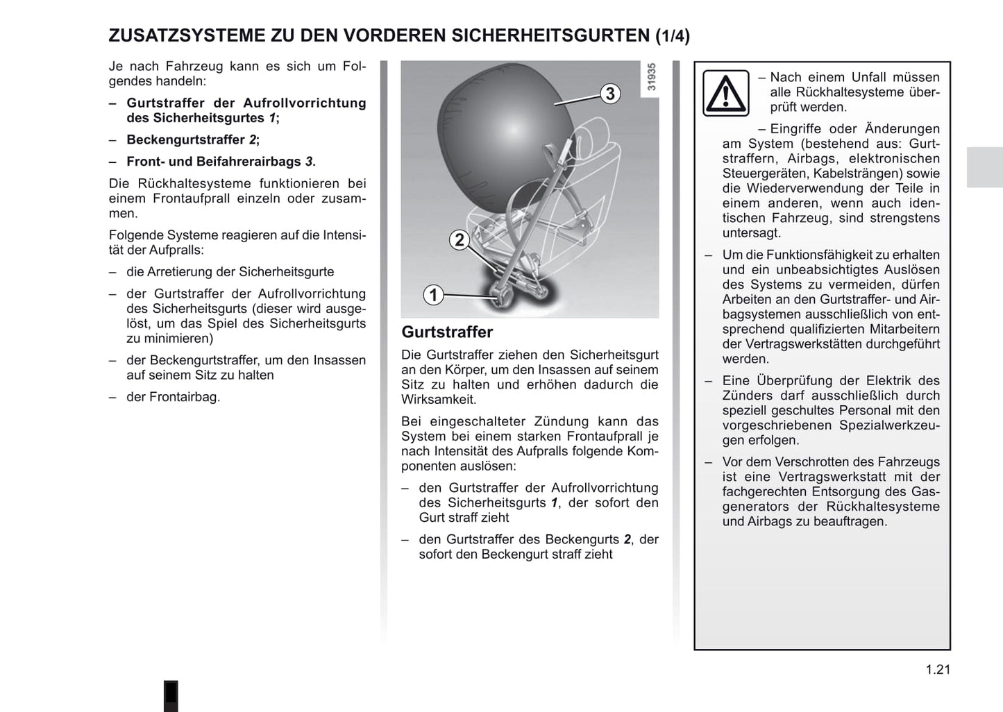 2012-2013 Renault Koleos Owner's Manual | German