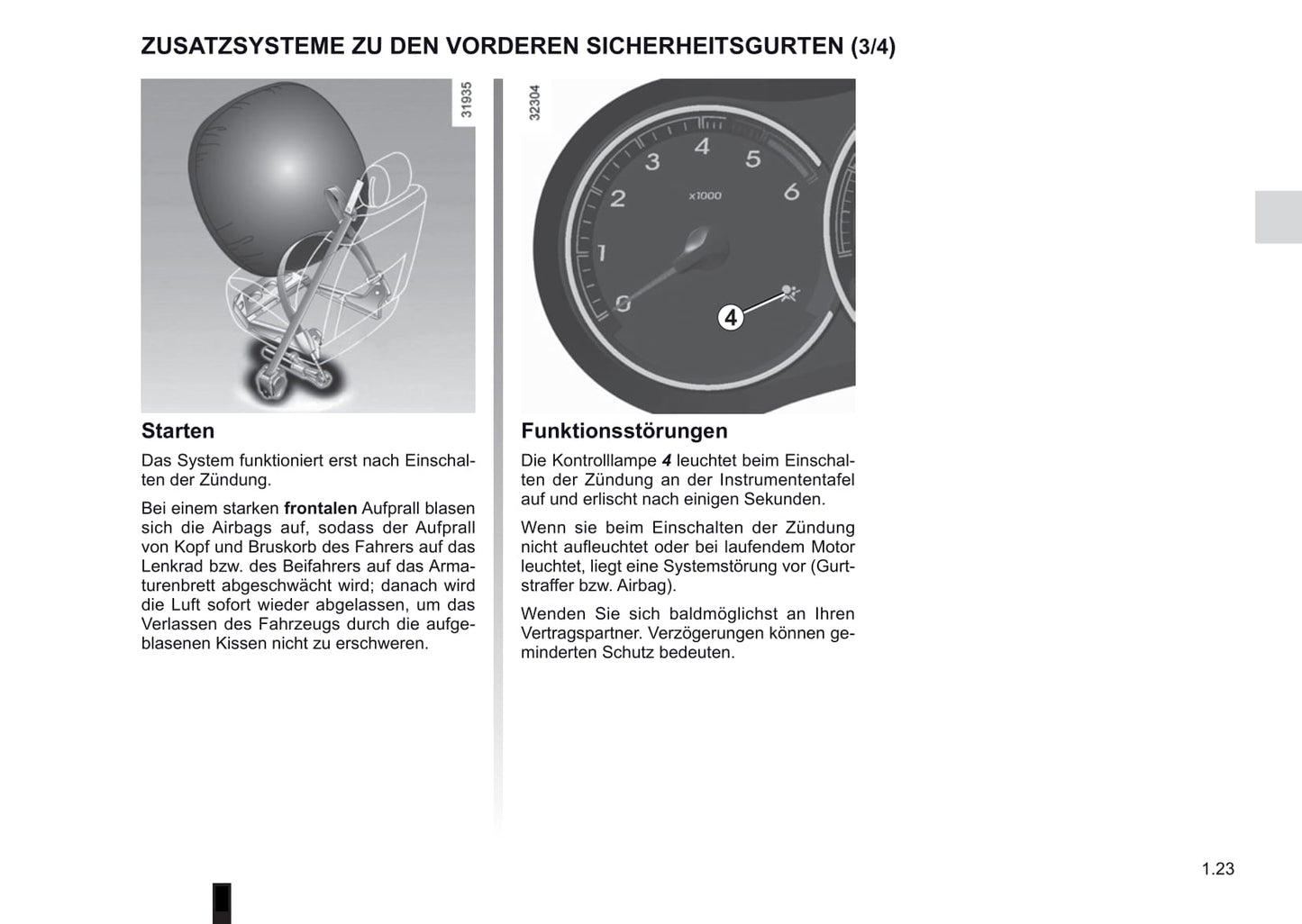 2012-2013 Renault Koleos Owner's Manual | German