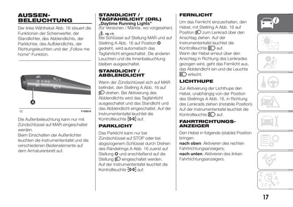 2016-2017 Fiat Panda Gebruikershandleiding | Duits