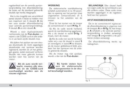 2003-2004 Fiat Scudo Gebruikershandleiding | Nederlands