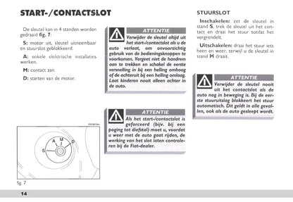 2003-2004 Fiat Scudo Gebruikershandleiding | Nederlands