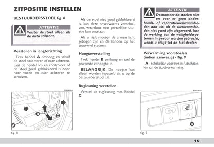 2003-2004 Fiat Scudo Gebruikershandleiding | Nederlands