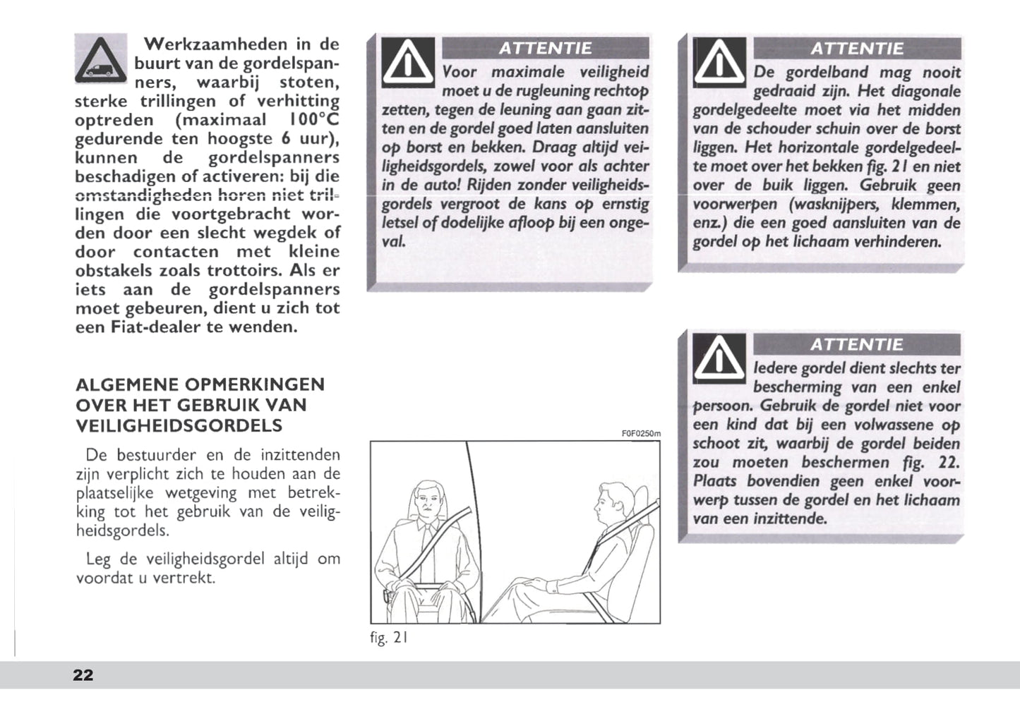 2003-2004 Fiat Scudo Gebruikershandleiding | Nederlands