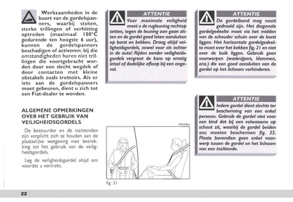 2003-2004 Fiat Scudo Gebruikershandleiding | Nederlands