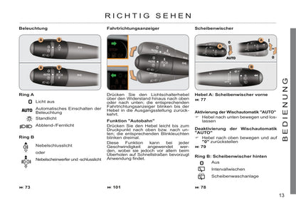 2011-2012 Citroën C3 Picasso Owner's Manual | German