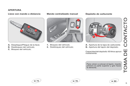 2013-2014 Citroën C8 Bedienungsanleitung | Spanisch