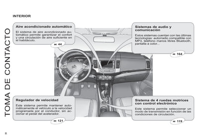 2013-2014 Citroën C8 Bedienungsanleitung | Spanisch